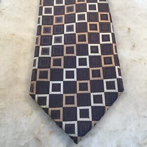 ZARRANO PLATINUM SILK TIE (extra long)